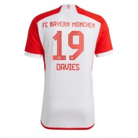 Dres Bayern Munich Alphonso Davies #19 Domáci 2023-24 Krátky Rukáv